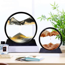 Lade das Bild in den Galerie-Viewer, Meditatives 3D-Sandbild inkl. Sockel
